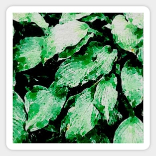 Leaf pattern Sticker